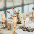 thumbnail image 5 of Plastic Champagne Flutes, 24PCS Pink Plastic Wine Glasses Goblets Reusable Champagne Flute for Weddings, Bachelor Parties, Toasting, and Events (24, Pink), 5 of 14