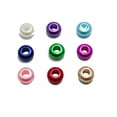 thumbnail image 2 of U8MO 500 Mixed Color Acrylic Faux Pearl Rondelle Spacer Beads With Large 5mm Hole, 2 of 4