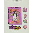 thumbnail image 2 of Nickelodeon Big Girl Lay Short Sleeve Hi-Lo Tee, White, 7-8, 2 of 2