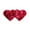 RD, variant on EGNMCR Valentine Day Decorations, Valentine's Day Fluffys Rugs For Bedroom 40X20In Machine Washable Living Room Rug Carpet Heart Shaped Bedside Rug Rugs Non Slip Carpet Mats Home Decor Polyester Rug