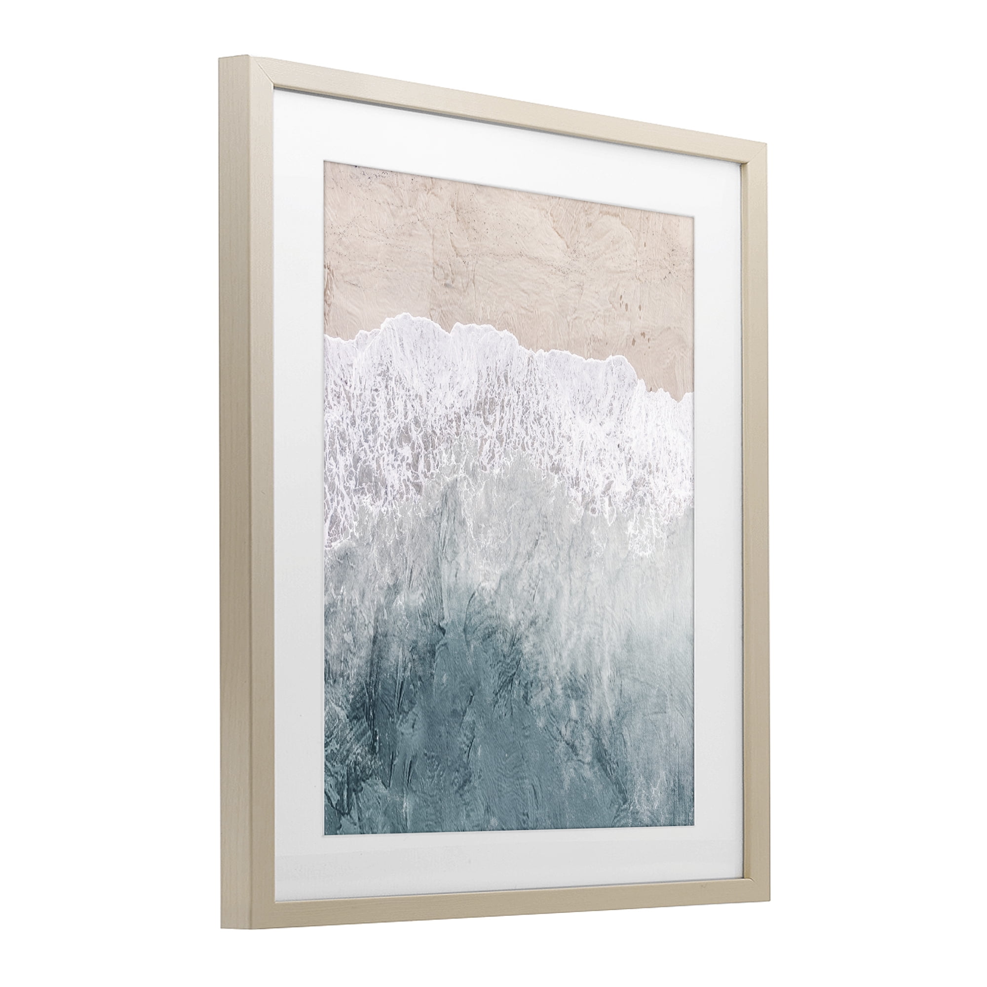 Stupell Industries Beach Top Shore Birch Framed Print Under Glass, design by Kim Allen