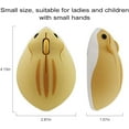 thumbnail image 2 of Cute Animal Wireless Mouse Cartoon Hamster Shape Mini Travel Mouse 1200DPI Novelty Portable Optical Unique Small Cordless Mice with USB Receiver for Computer Laptop PC for Kids, 2 of 6