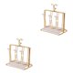 thumbnail image 4 of Bewildely Stylish Mug Drying Rack Holder Display Stand en for Cup Decoration Oro 2piezas, 4 of 4