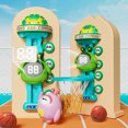 thumbnail image 4 of Kids Touch High Counter Adjustable Height Digital Display Jump Trainer for Children with Interactive Scoring Games Motor Skills Development, 4 of 7