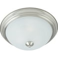 thumbnail image 1 of Maxim 85841 Flush Mount Ee 13" Wide 2 Light Fluorescent Ceiling Light, 1 of 2
