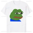 thumbnail image 2 of Camisa con estampado de rana de Pepe the Frog, divertida camiseta unisex, informal y elegante, 2 of 5