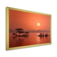 thumbnail image 5 of Designart "Dawn With The Dinka Tribe" African Tribes Picture Framed Wall Decor, 5 of 5