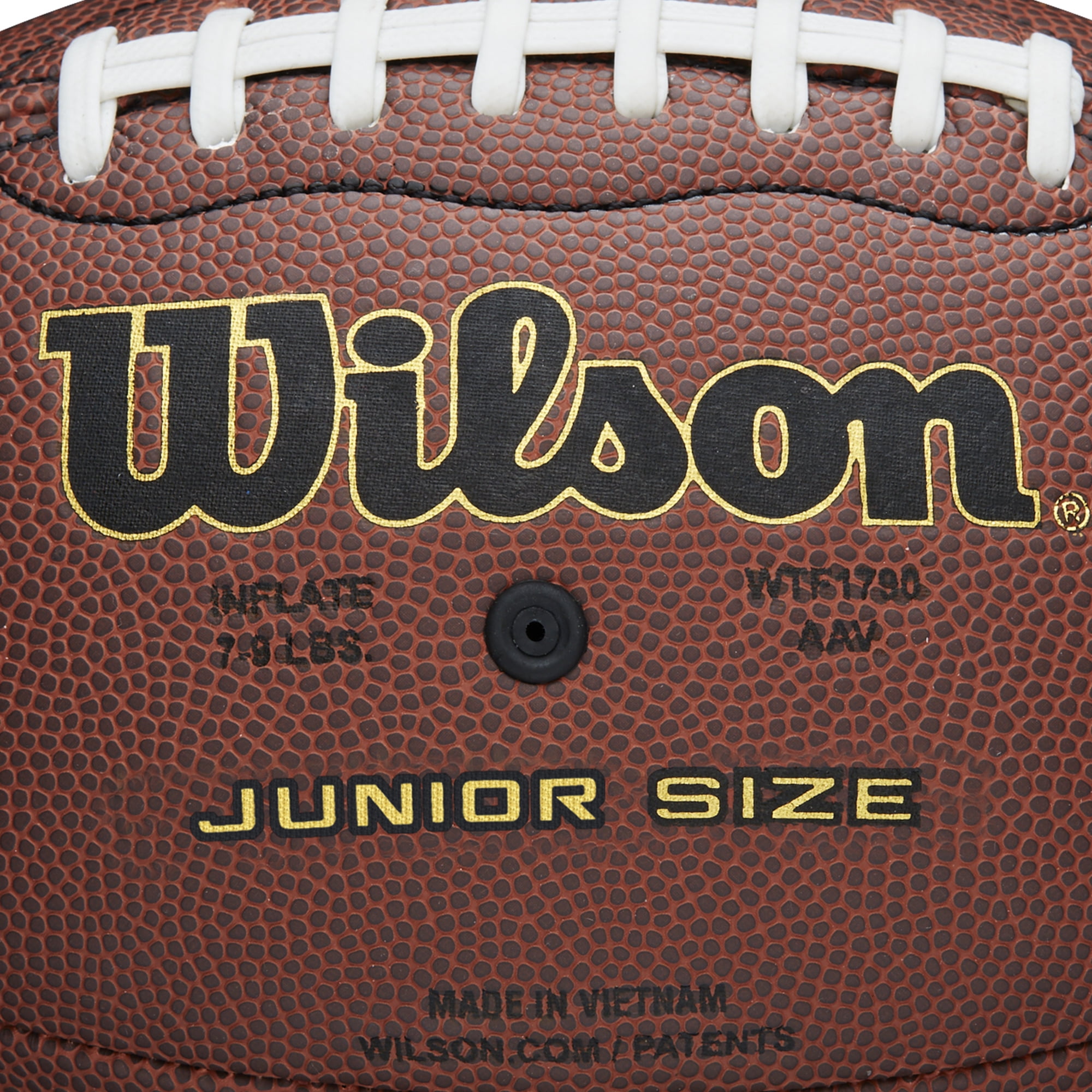 Wilson Official NCAA Hyper Spiral Junior Size Football Wave Technology Ages 9+ 
