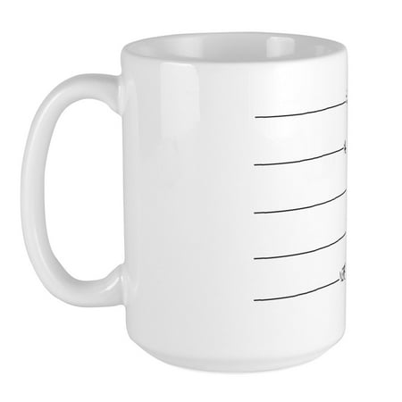 

CafePress - DON t EVEN TALK TO ME UNTIL I FINISH MY Large Mug - 15 oz Ceramic Large Mug