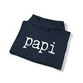 thumbnail image 4 of Papi Padre Dad Mexican Latino Puerto Rican Hoodie, Gifts, Hooded Sweatshirt, 4 of 4
