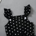 thumbnail image 4 of Toddler Kid Jumpsuit Pants Clothes Toddler Baby Girls Ruffles Printed Bowknot Suspender Romper Jumpsuit Summer Jumpsuit For Girls Boys, 4 of 8