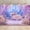 5x3FT, variant on Enchanted Fairytale Castle Backdrop Dreamy Purple Pink Floral Birthday Photography Background Wonderland Wisteria Carriage Newborn Shower Birthday Party Decorations Banner Photo Booth Props