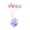 Purple, variant on Kitten Toy Mouse Shape Relieve Boredom Playing Teaser Pet Interactive Plush Toy for Kitty