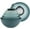 Teal, variant on Cook with Color 12-Piece Silicone Nesting Mixing Bowl Set with Lids for Kitchen, Dishwasher & Microwave Safe, Taupe