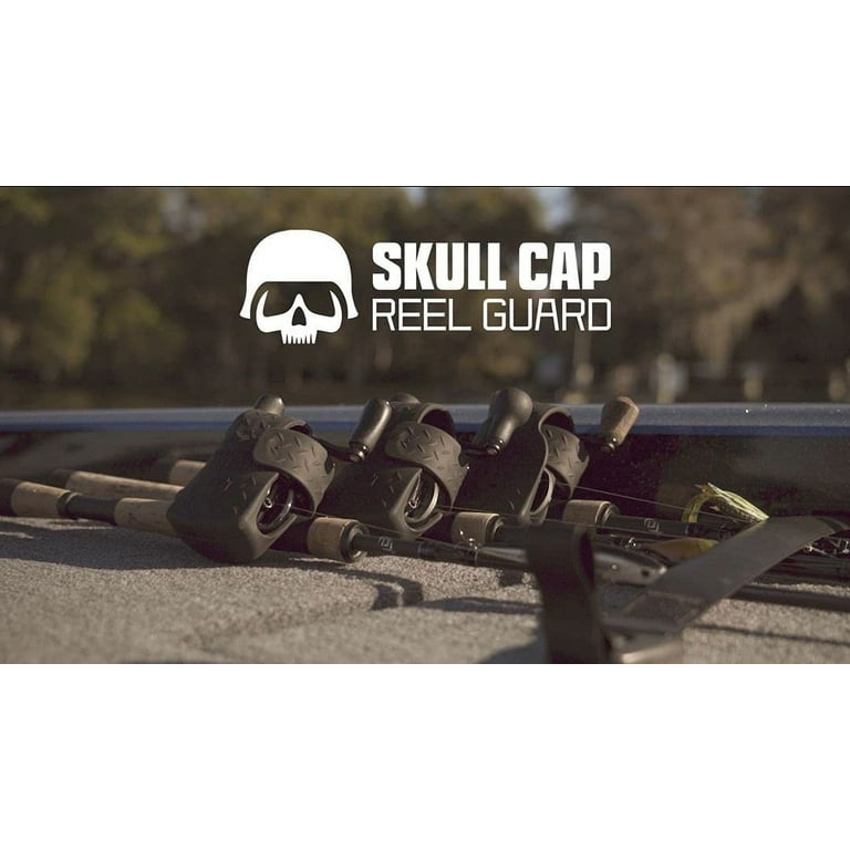 13 Fishing SC-C2-L Skull Cap Baitcast Reel Cover, Lime 