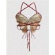 thumbnail image 4 of Crisscross Tie Backless Crop Top Vests for Women Summer Butterfly Embroidery Sexy Halterneck Strappy Camisole Beach Bras light gray, 4 of 4