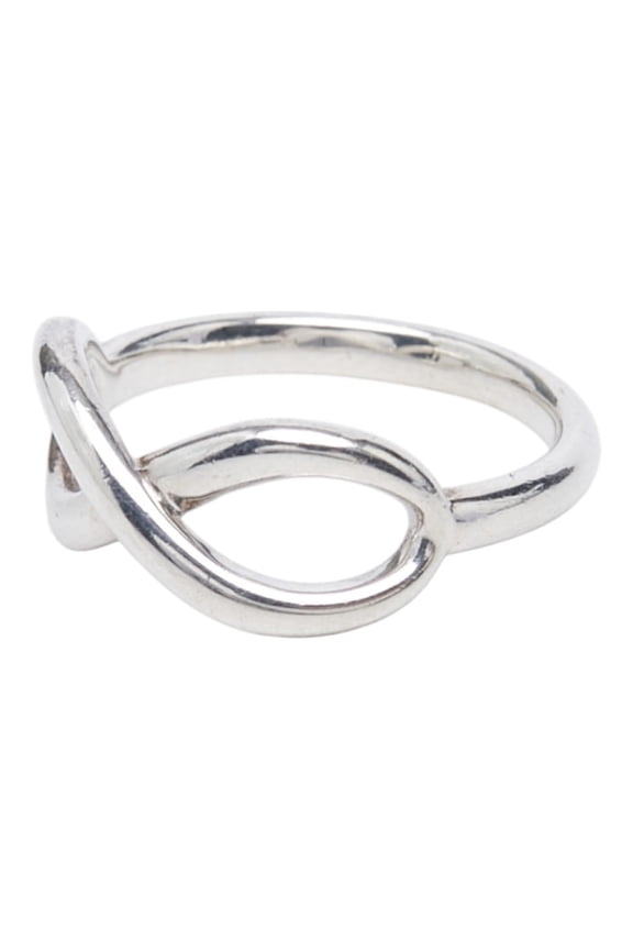 Pre-Owned Tiffany & Co. Infinity Ring, SV925 Silver, Women's