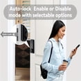 thumbnail image 4 of HLONK Tuya Smart Fingerprint & PIN Code Deadbolt Lock with Voice Prompt  Matte Black  Backlit Keypad  2 Mechanical Keys  Easy Installation, 4 of 6