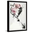 thumbnail image 2 of Parvez Taj Pinky Floral Beauty Framed Wall Art, 2 of 6