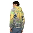 thumbnail image 4 of Honeii Flower Butterfly Skull Couple Print Hoodies for Men, Pullover & Full Zip, Breathable Zip up Hoodie, Sweatshirt-X-Large, 4 of 5