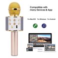 thumbnail image 3 of Gwong Electrónica WS858 Handheld Bluetooth Compatible con Bluetooth Karaoke KTV Party Music Singing Micrófono, 3 of 7