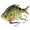 Bluegill, variant on Bassdash SwimPanfish 2.5”/0.34oz Hard Bluegill Swimbaits Multi Jointed Topwater Trout Bass Fishing Crank Lure for Freshwater and Saltwater