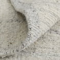 thumbnail image 2 of 4' X 6' Gray and Ivory Abstract Hand Woven Worn Faded Area Rug, 2 of 9