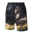 thumbnail image 4 of Pofeuu Sleeping Dragon In Forest Prin Men's Swim Trunks Quick Dry Bathing Suit Swimming Board Shorts Mesh Lining Beach Swimwear-Medium, 4 of 6