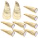 thumbnail image 3 of DIY Hair Clip Horn 10Pcs Golden Cloth Multi-Function Horn Decor for Kids Use, 3 of 4