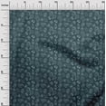 thumbnail image 3 of oneOone Cotton Cambric Dark Teal Green Fabric Travel Sewing Fabric By The Yard Printed Diy Clothing Sewing Supplies 42 Inch Wide, 3 of 4