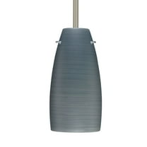 Besa Lighting 1TT-1512TN-SN Tao 10 Pendant Satin Nickel