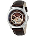 thumbnail image 5 of Bulova Men's Stainless Steel Automatic Watch with Leather Strap 96A120, 5 of 6