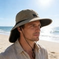 thumbnail image 6 of RYDCOT Sun Hat, Outdoor Wide Brimmed Sun Protection Hat, Windproof Fisherman Hat, Breathable Sun Hat, Travel Leisure Hat Spring and Summer Sunscreen Hat, 6 of 6