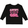 thumbnail image 3 of Inktastic Auntie Girl Niece Girls Long Sleeve Toddler T-Shirt, 3 of 5