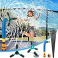 thumbnail image 5 of ZOURIH Trampoline Sprinkler Water Trampoline Automatic 360° Water Sprinkler Trampoline Sprinkler for Children Clearance!, 5 of 9