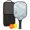 Black-4, variant on Pickleball Paddles Set Of 1, Fiberglass Surface, Liquid & Marble Print, 1 Paddles, 2 Balls & Bag