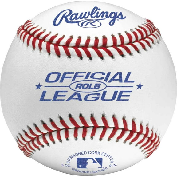 Rawlings Official League Tournament Grade Cushioned Cork Center Baseballs