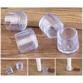 thumbnail image 1 of 4pcs Almohadils de Muebles de es de Piso de Pierna , Gorras de Pies de Deslizamiento 21mm (0.8 in) Dia Yotijar Gorra de la pata de la silla, 1 of 10