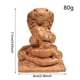 thumbnail image 3 of Estatua de madera Zerodeko 2025 Estatua tallada en madera Año del Feng Shui Adornos de buena suerte para el hogar, escritorio, decoración de Año Nuevo, 3 of 5