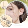 thumbnail image 3 of Pendientes De Copo De Nieve Pendientes De Copo De Nieve Pendientes De Aleación Pendientes De Copo De Nieve Pendientes De Aleación Clásicos Pendientes De Copo De Nieve Joyería ANGGREK Otros, 3 of 8