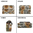 thumbnail image 5 of Pzuqiu Sunflower Crossbody Leather Bags for Women Minimalist Lightness Leather Quilted Shoulder Bag with Chain Strap Soft Functional Trendy for Daily Use and Travel, 5 of 7
