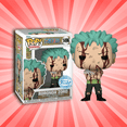 thumbnail image 4 of Funko One Piece POP! Animation Roronoa Zoro Vinyl Figure (Nothing Happened), 4 of 7