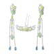 thumbnail image 1 of 3x Retro Chicas Accesorio para El Cabello -pearl Flor con Pendientes Sacudiendo El Pelo Del Pelo Baoblaze vintage hair stick women, 1 of 7