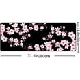 thumbnail image 2 of Large Gaming Mouse Pad for Women Pink Cherry Blossoms,Extended XL Mouse Mat Desk Pad 31.5x11.8x0.12IN,Stitched Edges Non Slip Mousepad for Computer,Office,Keyboard and Laptop, 2 of 3