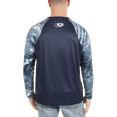 thumbnail image 2 of Mossy Oak Men's Long Sleeve Performance Tee, Maritime Blue, Size Large, 2 of 5