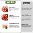 thumbnail image 3 of Artificial Tulip in Bulk for Home Kitchen Wedding Bridal Bouquet,Fake Flowers for Valentine's Day Mother's Day Easter Table Centerpieces Decorations(Large Size,Hot Pink,Real-Touch,10pcs), 3 of 5
