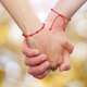thumbnail image 3 of Pulsera De Hilo Rojo Pulsera De Amistad De Cuerda De Hilo Rojo Ajustable Para La Familia Amigo 2 Unids 7 Nudos Sweethay AP005721-00, 3 of 6