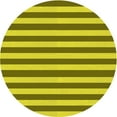 thumbnail image 1 of Ahgly Company Machine Washable Indoor Square Transitional Golden Yellow Area Rugs, 3' Square, 1 of 7