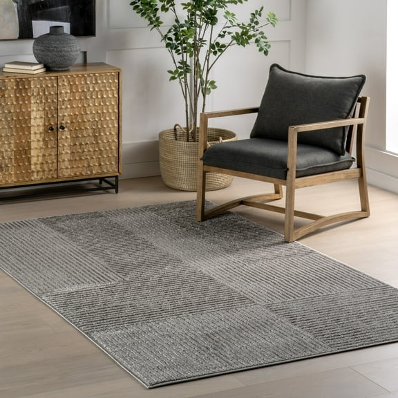 Nuloom Winnie Geometric Area Rug, 5' x 8', Winnie Grey