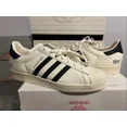 thumbnail image 1 of Ad-id-as Originals Superstar Men's Cream White/Black Sneakers Shoes HS1077 Size 12, 1 of 6